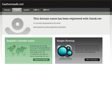 Tablet Screenshot of hasherezade.net